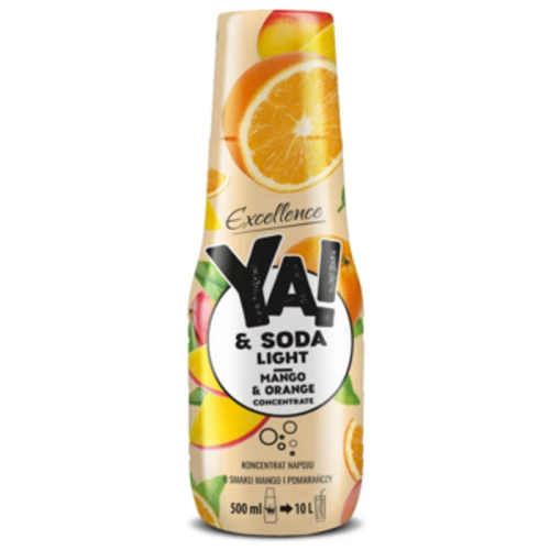 YA!&SODA Koncentrat napoju o smaku mango i pomarańczy 500 ml LIGHT 1779181993838-px8wv.png