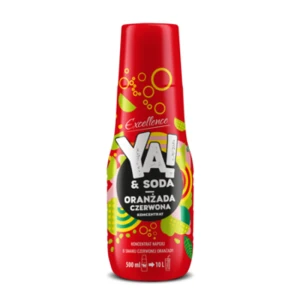 YA!&SODA ORANŻADA CZERWONA Koncentrat napoju 500 ml.