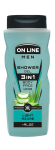 Żel pod prysznic 3w1 men light azure On Line 410 ml