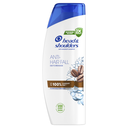 Szampon przeciwłupieżowy anti-hair fall z kofeiną Head&Shoulders 400 ml Szampon przeciwłupieżowy anti-hair fall z kofeiną Head&amp;Shoulders 400ml