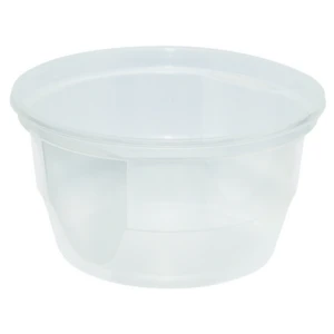 Pojemnik PP 570 ml Ø127 mm transparentny wielorazowy 50 sztuk, Faerch