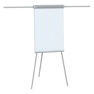 Flipchart suchościeralno-magnetyczny MEMOBE na trójnogu z dwoma ramionami professional 105x68xh180cm
