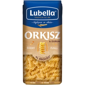 Lubella ORKISZ Makaron ŚWIDRY FUSILLI 400g