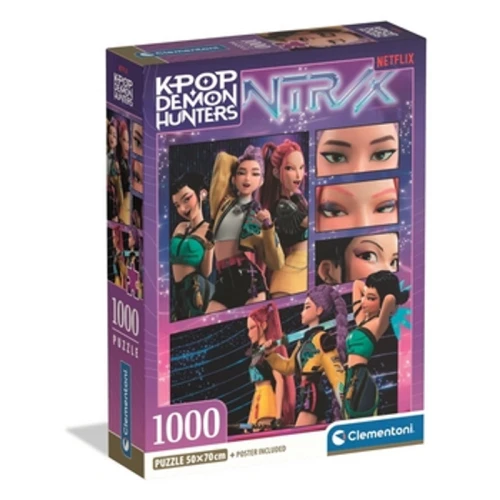 Clementoni Puzzle 1000 El Compact Kpop Demon Hunters 1779196016673-fhvdho.png