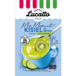 Kisiel na zimno kiwi ogórek LUCATTO 35g