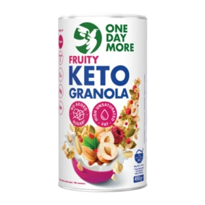 OneDayMore Granola Keto Fruity 450 g