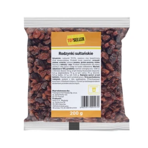 Rodzynki sułtańskie 200 g TOPSELLER