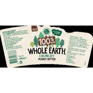 Whole Earth Krem orzechowy z kawałkami orzeszków ziemnych 340 g