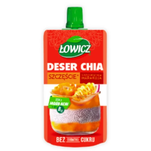 Łowicz Deser CHIA Szczęście Brzoskwinia Marakuja 120g 1779187722823-qq4h4k.png