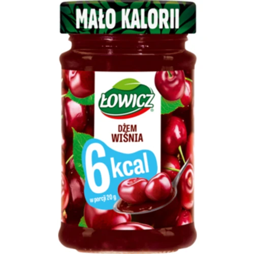 Łowicz Dżem wiśniowy 6 kcal 200 g 1779187768174-3ewc77.png