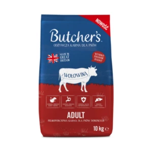 Butcher's Adult, sucha karma dla psów dorosłych, z wołowiną 10kg