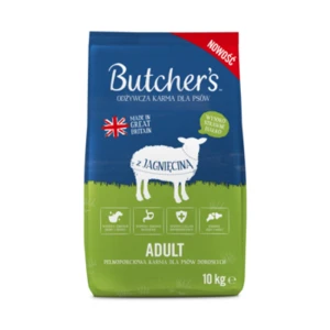 Butcher's Adult, sucha karma dla psów dorosłych, z jagnięciną 10kg