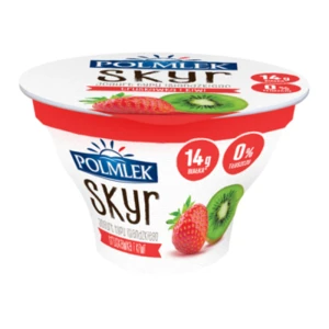 Polmlek Jogurt Skyr truskawka-kiwi 150g