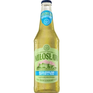 Miłosław bezalkoholowe Matcha & Yuzu 500ml butelka zwrotna