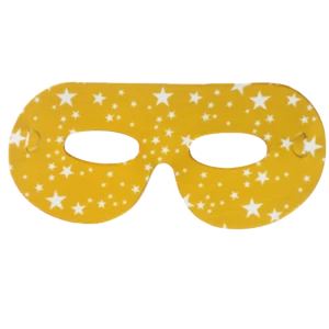 Maski "Golden party" (6 szt.)