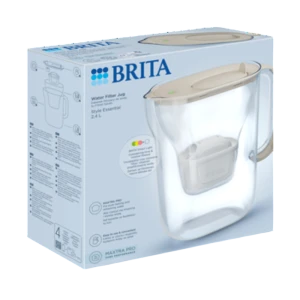 Dzbanek z filtrem BRITA Style Essential 2,4 l piaskowy z filtrem MAXTRA PRO Pure Performance