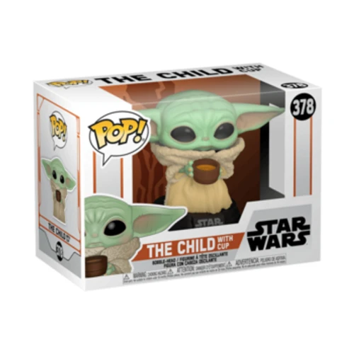 Funko Figurka Pop Star Wars: Mandalorian - The Child with Cup 1779195640279-6gty2j.png