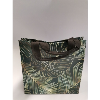 Greenbag Torba wielokrotnego użytku z polipropylenu tkanego 26x26x12 cm Liście 4b546eab3d3f4d564285526c46620967.jpg