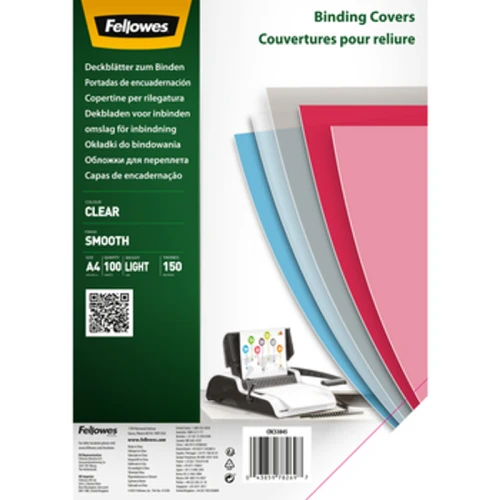 Fellowes okładki przezroczyste Smooth Finish 150 mikronów, 100 szt. 1768512437555-29191-3-7mn9o5.png