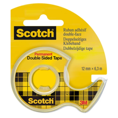 Scotch® Taśma dwustronnie klejąca, przezrozcysta, na podajniku, 12 mm x6,3 m 1768517204237-37432-3-j4zfh.png