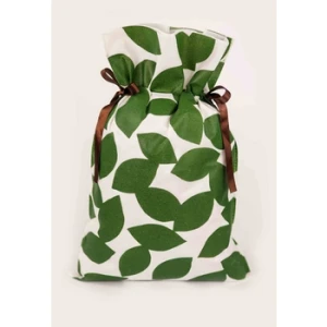 Worek zielone listki 20x30cm