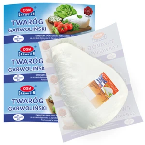 Twaróg tłusty klinek OSM Garwolin ok. 300g