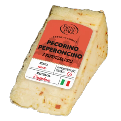 Ser Pecorino z ostrą papryczką chili, porcja 110g FRESH PACK 1768518189341-39274-3-6fjn8j.png