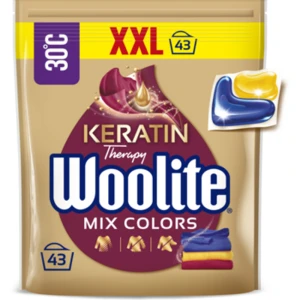 Woolite do Kolorów z Keratyną 43 szt (kapsułki)