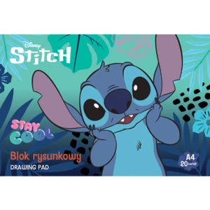 Blok rysunkowy A4 20 kartek Stitch