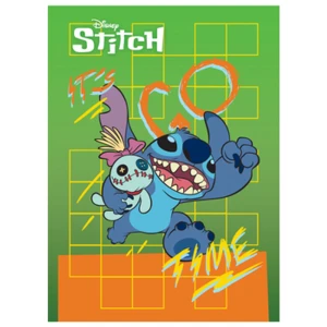 Zeszyt okładka laminowana A5, 32 kartki, linia dwukolorowa Stitch