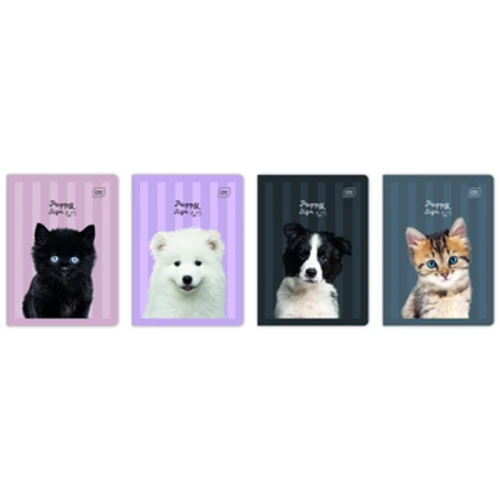 Zeszyt A5 32 kartki w trzy linie kolor 70g UV Puppy Sign 1779183487744-75tih.png