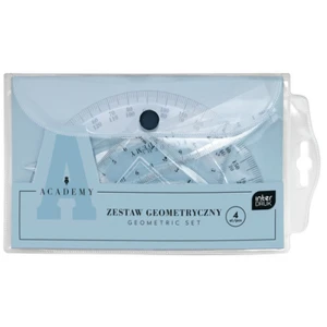 Zestaw geometryczny w etui 4 el. ACADEMY