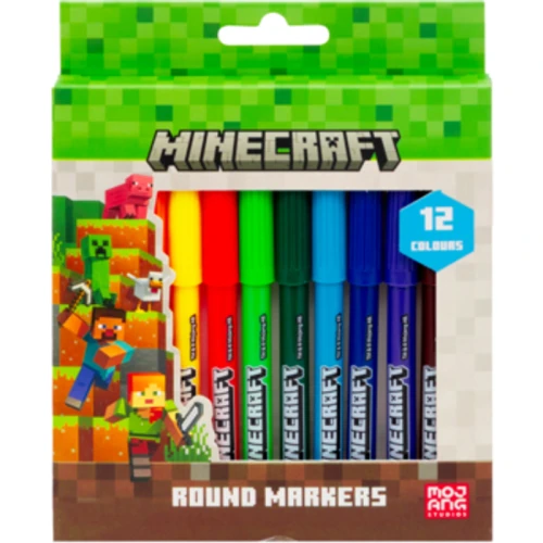 Flamastry okrągłe MINECRAFT- 12 kolorów 1779184592687-fgqbq.png