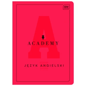 Zeszyt A5 60 kartek kratka M 90g Angielski ACADEMY HYBRID