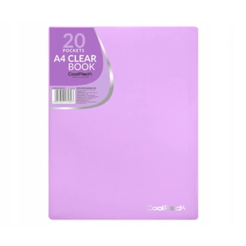 Teczka z 20 koszulkami A4 pastel purple Coolpack 1779184793906-8xmlmp.png