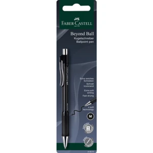 Długopis beyond M czarny blister FABER CASTELL