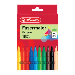 Flamastry Herlitz 10 kolorów