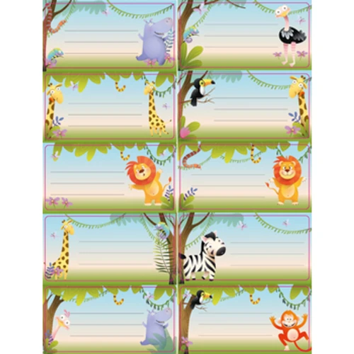 Naklejki na zeszyty Rexus Tropicool 10szt 1779185068959-recg4.png