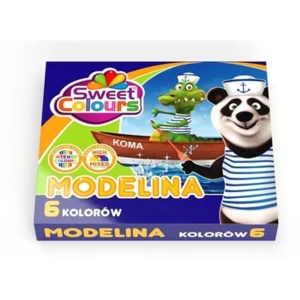 Modelina 6 kolorów Sweet Colours