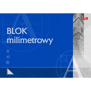 Unipap blok z papieru milimetrowego A3, 20 kartek