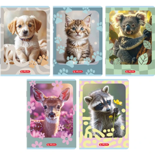 Zeszyt Herlitz standard Animals A5 32 kartki linia podwójna 1779185157226-fu085f.png