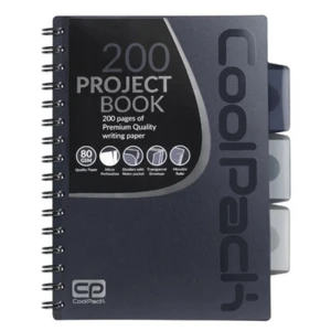 Kołozeszyt A5/100 kartek grey Coolpack