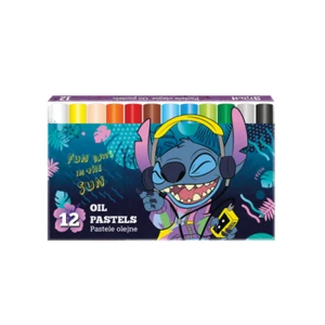 Pastele olejne Stitch Blue 12 pastelowych kolorów