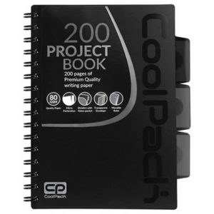 Kołozeszyt A5/100 kartek black Coolpack