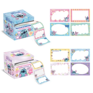 Naklejki w kartoniku 72 sztuki Stitch