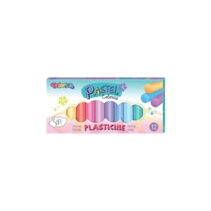 Plastelina pastelowa 12 sztuk Colorino
