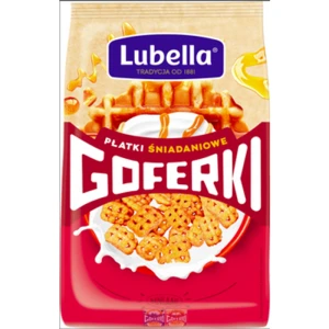 Lubella GOFERKI zbożowe płatki śniadaniowe o smaku maślanym 400g