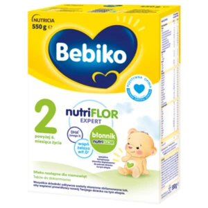 Bebiko 2 Mleko następne dla niemowląt powyżej 6. miesiąca życia 550 g