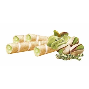 TAGO RURKI Waflowe z kremem pistacjowym 150G