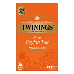 Twinings Herbata czarna Pure Ceylon (20 saszetek)